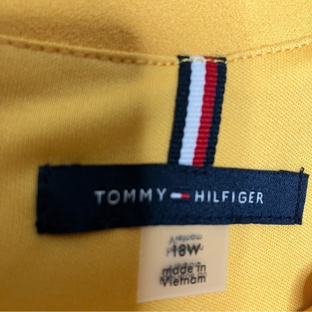 Tommy Hilfiger yellow dress size 18W - Picture 6 of 8